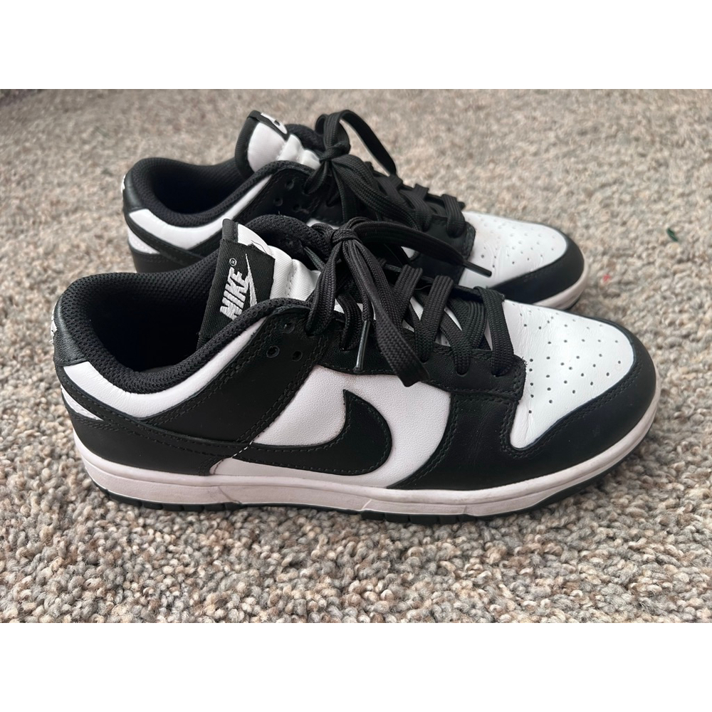 Nike Dunk Low Retro Black White Panda Women's (DD1503-101) sz 7